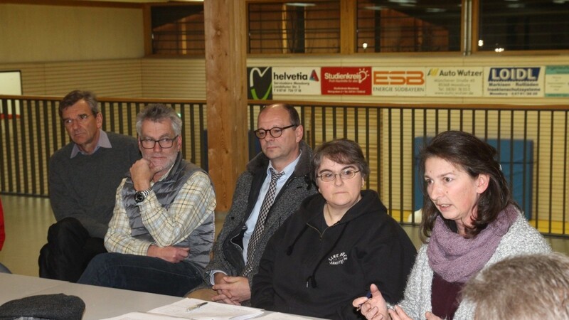 In der Sitzung der Breitensportabteilung der SGM hatten (v. r.) Monika Partsch, Annette Wulf-Strycharz, Martin Bortenschlager und Johann Berger keinen leichten Stand.