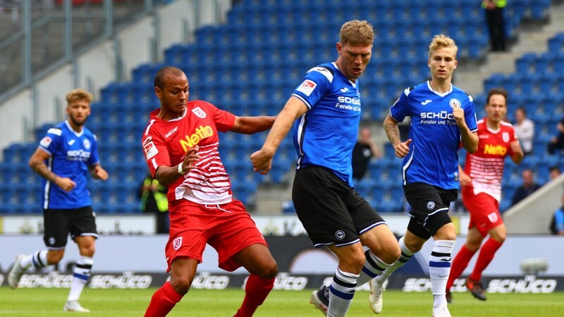 Der SSV Jahn Regensburg war am Samstag bei Arminia Bielefeld zu Gast.