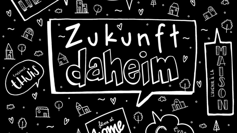 Das Festivalmotto "Zukunft daheim" wurde von Lena Wenz gestaltet.