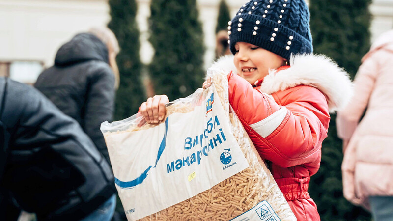 In der Diözese Ivano-Frankivsk packt jeder mit an - egal wie alt. Besonders Kindern, Frauen und Älteren soll geholfen werden.  Diözese Ivano-Frankivsk