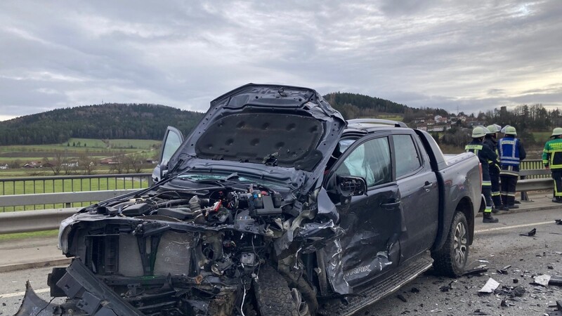 Ein schwerer Unfall hat sich am Samstag bei Chammünster ereignet.