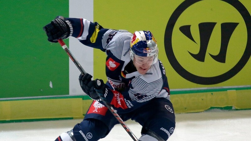 25 DEL-Spiele für den EHC, fünf Tore, fünf Vorlagen: Justin Schütz, der 19-jährige Stürmer des EHC Red Bull München.