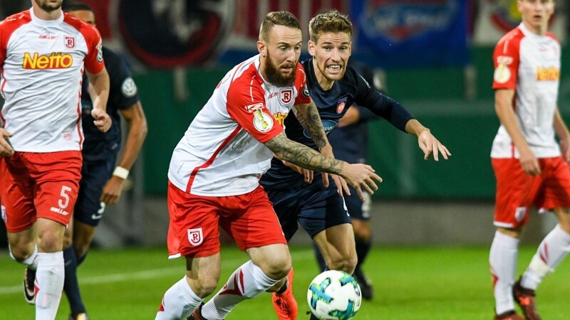 Marvin Knoll und der SSV Jahn Regensburg treffen am Samstag auf Heidenheim.