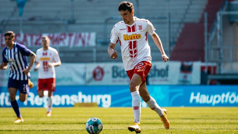 Ist nach seinem Zusammenprall im Spiel gegen Aue wieder fit: Sebastian Stolze.