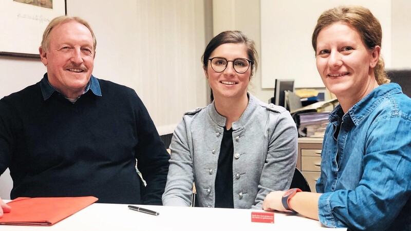 "Wir haben nicht nur Programmpunkte, sondern für diese auch Lösungsvorschläge!" Das betonen Silke Schell, Jennifer Dietl und Siegfried Ehrnböck (von rechts), die Führungsspitze der Further SPD.