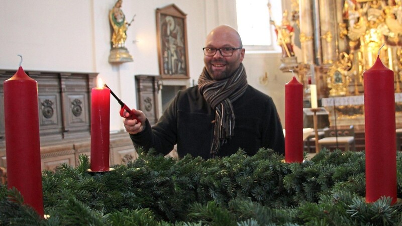 Die Adventszeit ist für Stadtpfarrer Thomas Winderl gleichzeitig auch Fastenzeit.