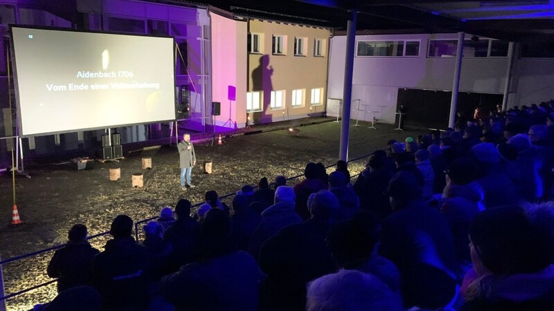 Eindrücke von der Veranstaltuung zur Filmpremiere von "Aidenbach 1706: Vom Ende einer Volkserhebung".