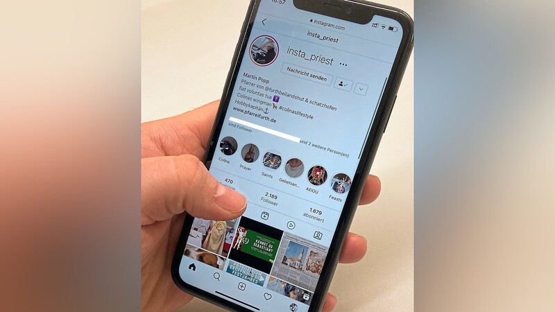 Seit fast sechs Jahren postet Martin Popp auf Instagram, 470 Beträge hat er seitdem geteilt.