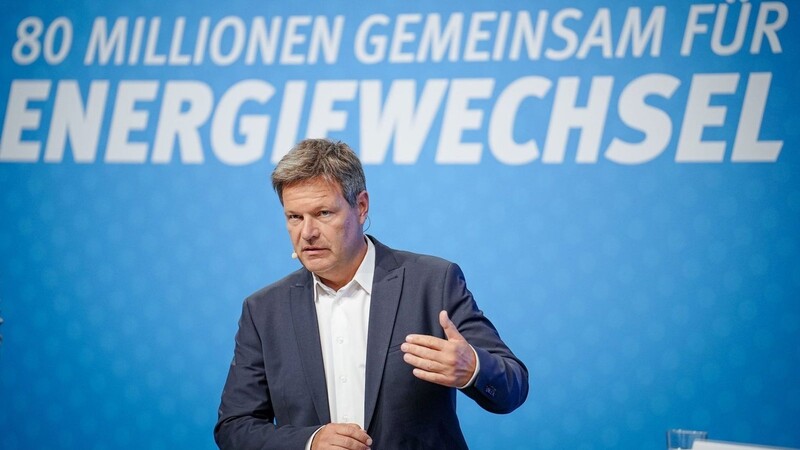 Bundeswirtschaftsminister Robert Habeck: Die Lage ist ernst.