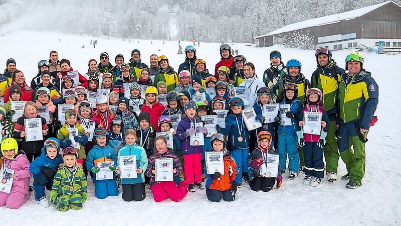 80 Kinder haben ihre Kurse gemeistert.