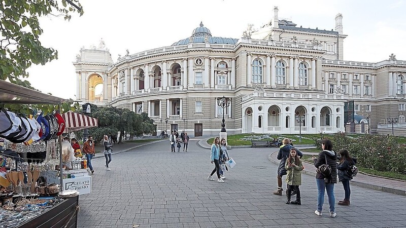 Das Opernhaus in Regensburgs Partnerstadt Odessa.