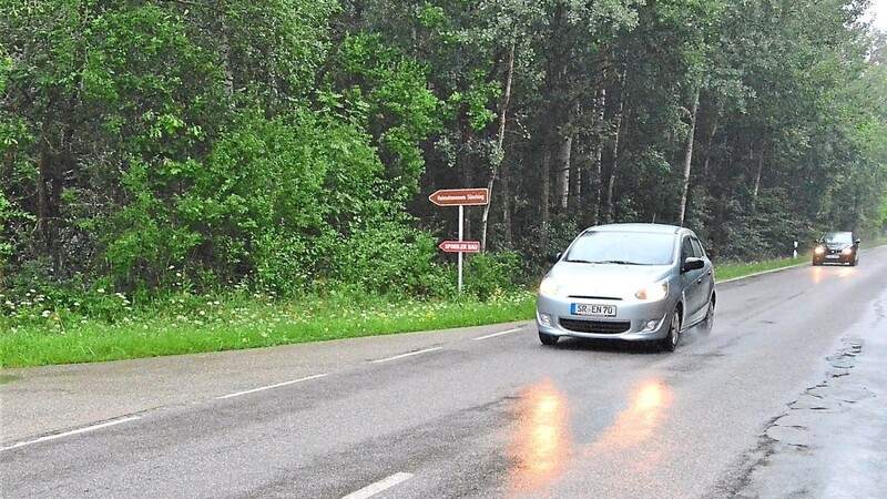 Das Sünchinger Holz in Richtung Geiselhöring, östlich der Staatsstraße 2111, ist im Regionalplan als eine Fläche mit einer Windgüte von 50 bis 60 Prozent kartiert.