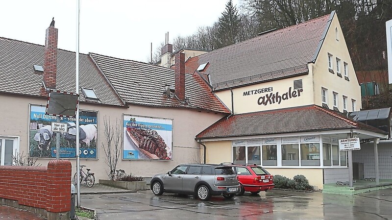 Die Firmenzentrale der Metzgerei Axthaler. Seit 1957 befindet sie sich an der Inneren Münchener Straße.