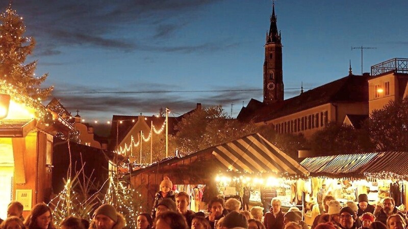 Die Freyung als Kulisse des Christkindlmarktes - das ist 2020 fraglich.