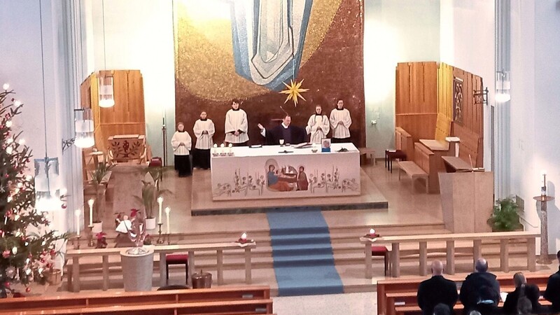 Nur in Ausnahmefällen wie bei dieser Beerdigung wird die Leiblfinger Kirche Mariä Himmelfahrt derzeit werktags beheizt.