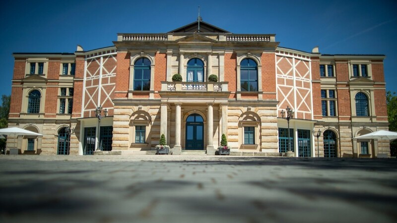 Das Bayreuther Festspielhaus.