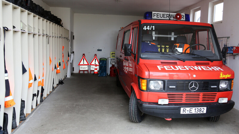 Das Einsatzfahrzeug der Buchhausener Wehr ist "altersschwach". Ein neues Fahrzeug wird mehr Platz im Gerätehaus brauchen, deshalb soll etwas umgebaut werden.