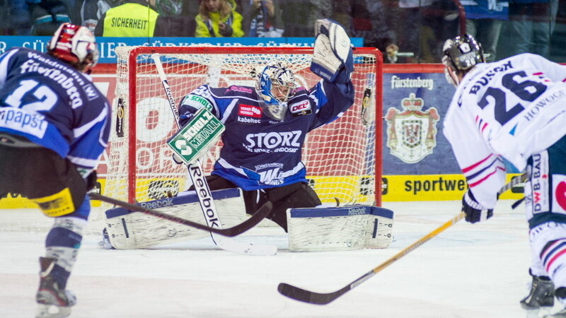 Lukas Steinhauer steht wohl kommende Saison im Tor des EVL. (Foto: Jens Hagen)