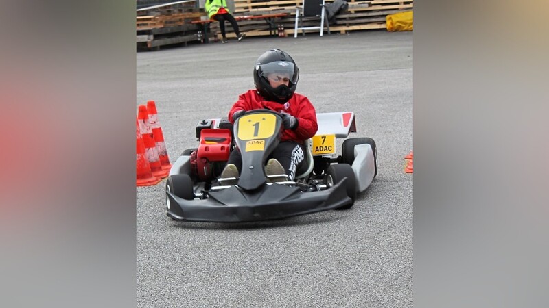 5,5 PS haben die Karts der Slalom-Piloten.