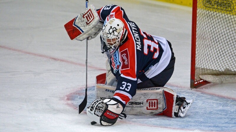 Neuer Torhüter bei den Straubing Tigers: Drew MacIntyre.