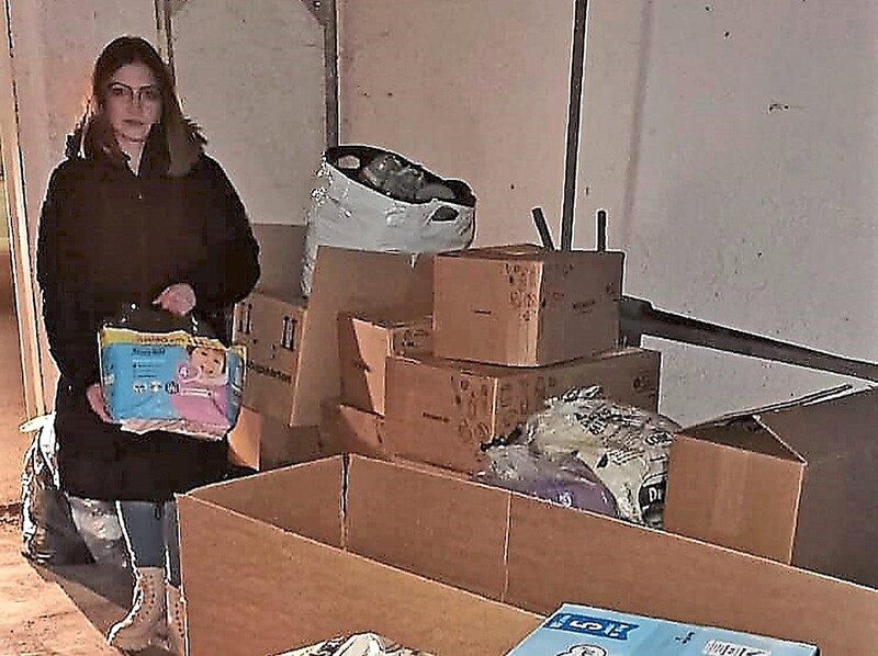 Selin Gürses sammelt Hilfsgüter für Babys und Kinder im Erdbebengebiet. Sie hofft auf Unterstützung aus der Bevölkerung. 