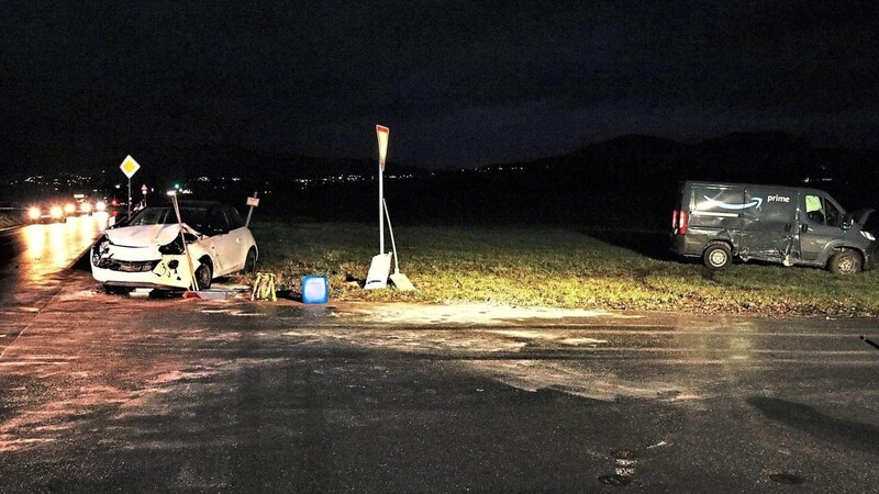 Der Crash ereignete sich an der Kreuzung von Unterrappendorf nach Oberrappendorf.