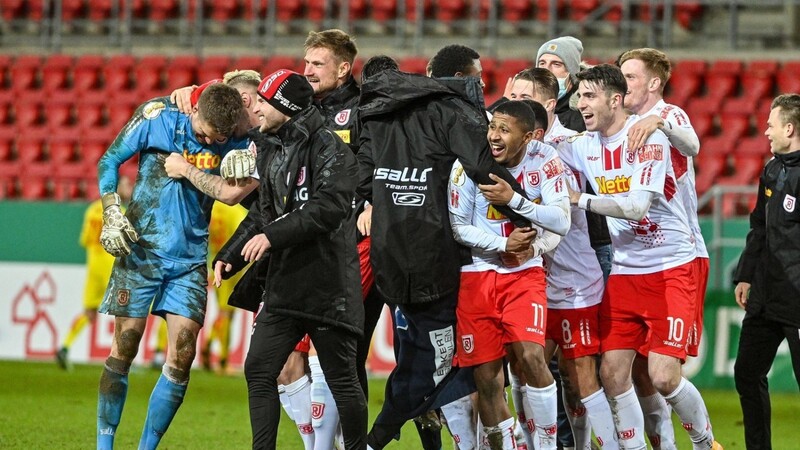 Bislang hatte der SSV Jahn Regensburg im Pokal jede Menge Grund zu jubeln.