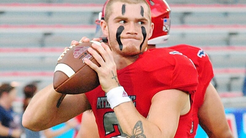 Neuanfang mit gerade 24 Jahren fern der texanischen Heimat: Christopher Robison, der neue Quarterback der Straubing Spiders.