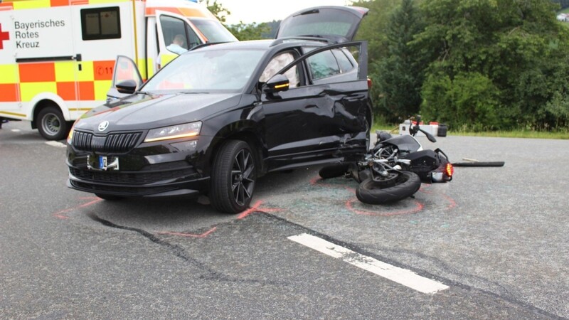 Im Landkreis Regen ist am Montagmorgen ein Unfall passiert.