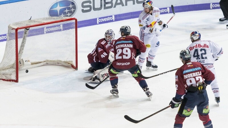 Gegen Rekordmeister Berlin stand der EHC München erst nach dem Shootout als Sieger fest.