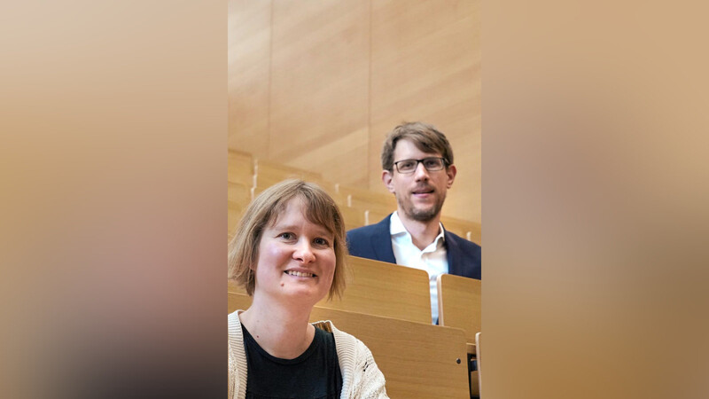 Henrike Niederholtmeyer und Marc Ledendecker forschen und lehren seit Kurzem am TUM-Campus Straubing.