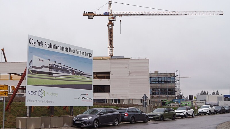 Im Oktober 2022 soll das Werk von schaltbau in Betrieb gehen.