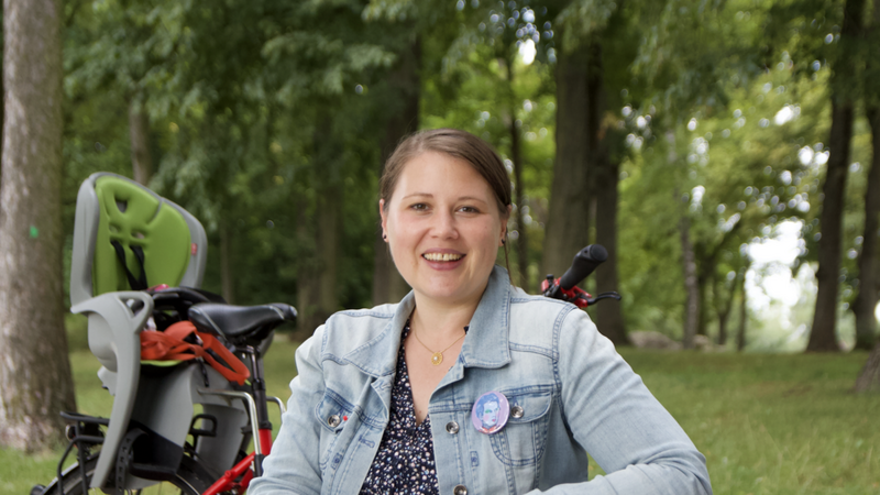 Heute fängt die Arbeit erst richtig an, sagt Carolin Wagner