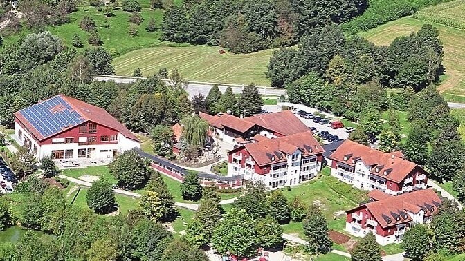 Die Klinik Inntaler Hof in Neuburg am Inn.